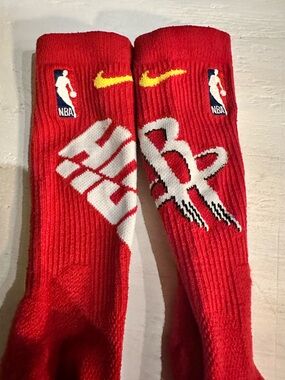 Nike Houston Rockets NBA Elite Team Performance Crew Socks